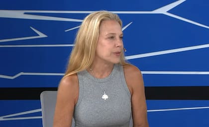 La visita de la especialista a los estudios de LN+