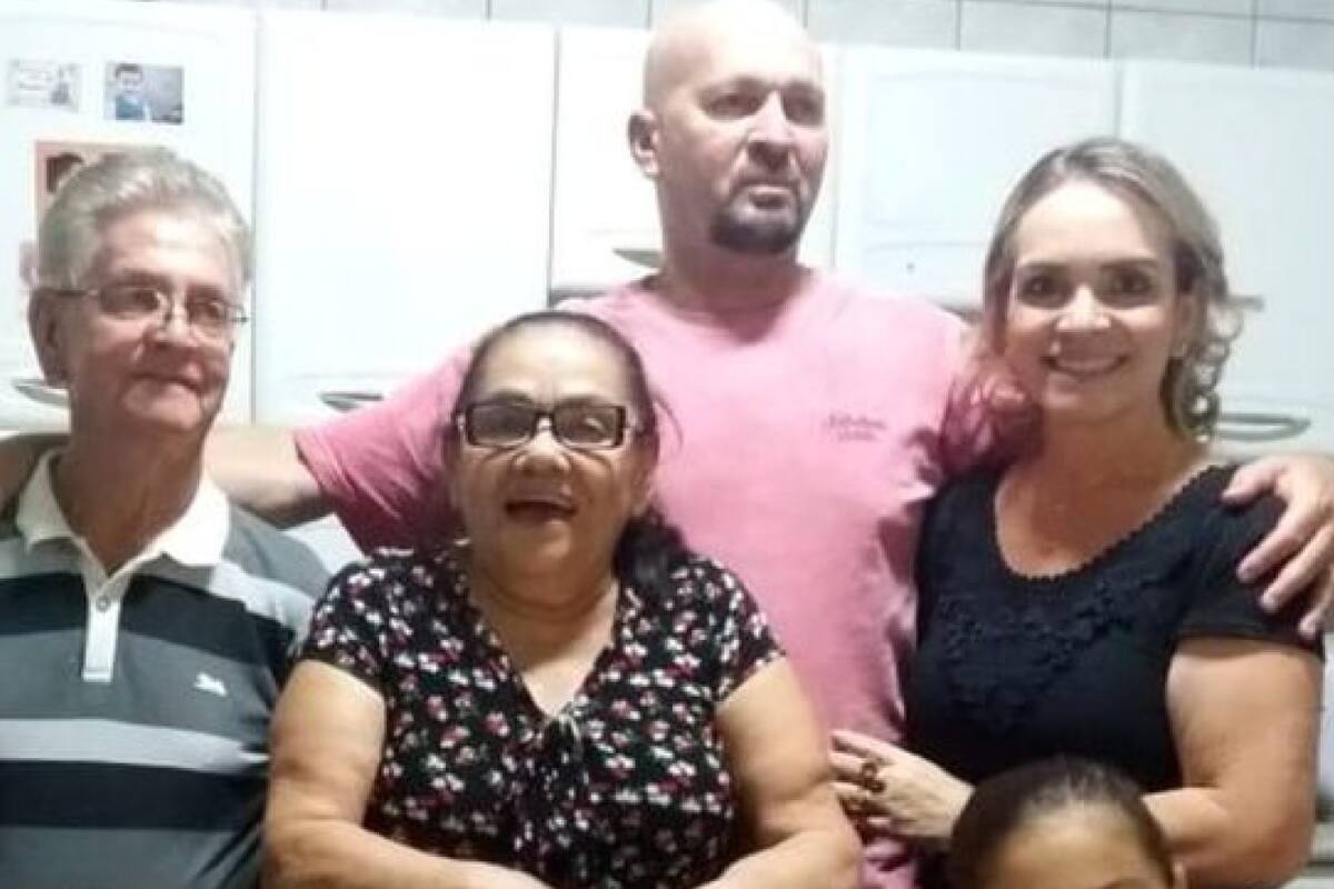 La visita de los padres de Márcia se convirtió en una tragedia después de que su padre y su esposo murieran como resultado del covid-19
