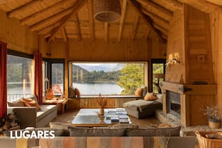 El hotel de lujo creado por un excéntrico francés a orillas de un lago patagónico