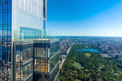 La vista del departamento más alto del mundo