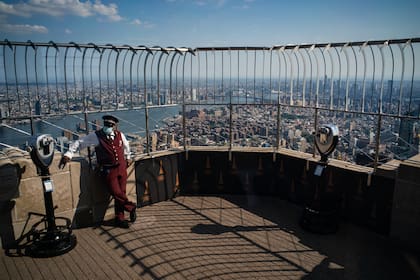 La vista desde el mirador del piso 86 del Empire State (Todd Heisler/The New York Times)