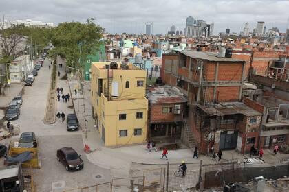 La vista desde el nuevo edificio