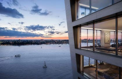 La vista desde las torres del Six Senses de la gran manzana.