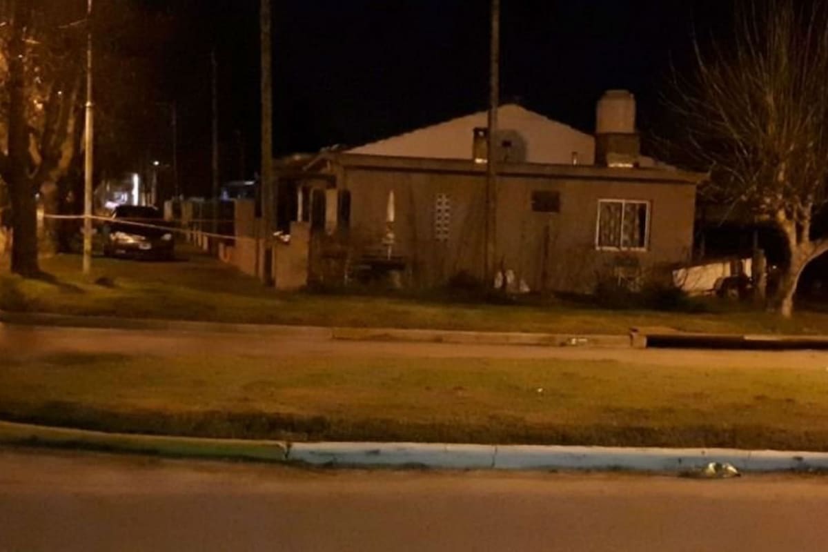 La vivienda donde ocurrió la tragedia se encuentra en Madariaga