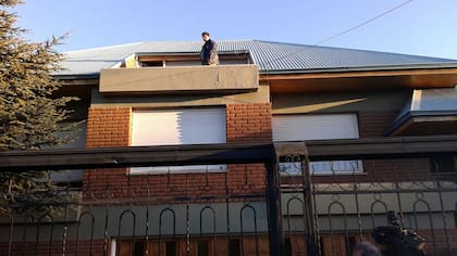 La vivienda que fue allanada por el fiscal Marijuan