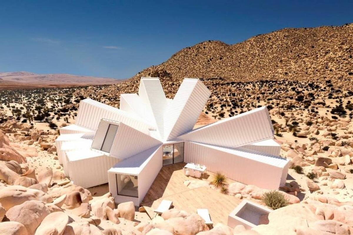 La vivienda llevar por nombre Starburst (explosión estelar), se construirá a mediados del año próximo en pleno desierto de California y tiene un precio de US$3.500.000