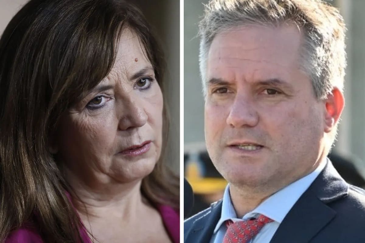La vocera presidencial Gabriela Cerruti y el exministro de Seguridad porteño Marcelo D'Alessandro