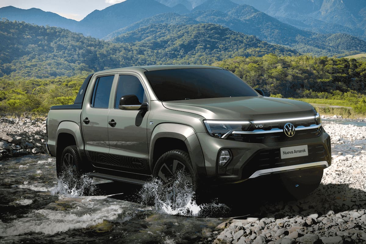 La Volkswagen Amarok es una de las pickups más vendidas de la Argentina