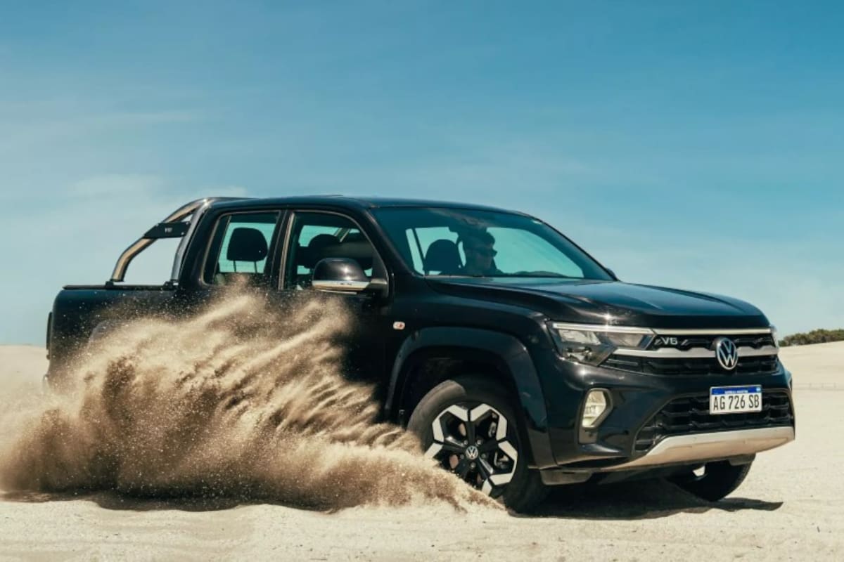 La Volkswagen Amarok es una de las pickups que se pueden conseguir a tasa 0% (en algunas versiones)