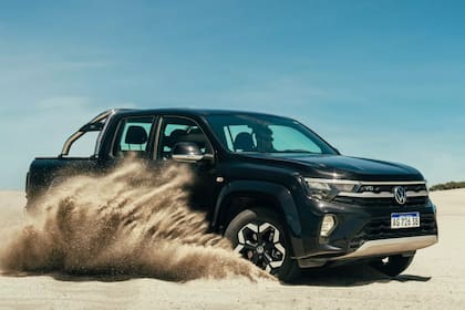 La Volkswagen Amarok es una de las pickups que se pueden conseguir a tasa 0% (en algunas versiones)