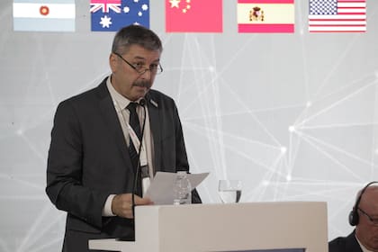 La voz local estuvo a cargo de Enrique Bertini, presidente de Cafma, quien apeló a la dimensión ambiental y social de la producción