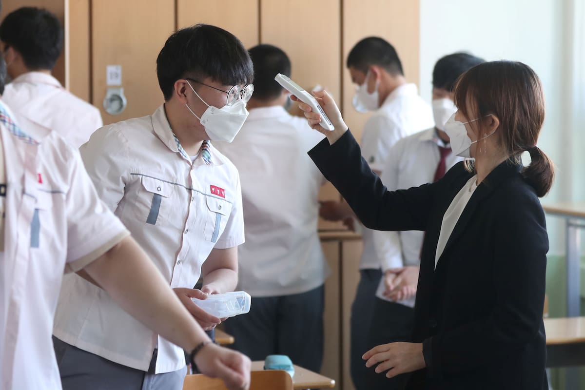 La vuelta a clase en Corea del Sur