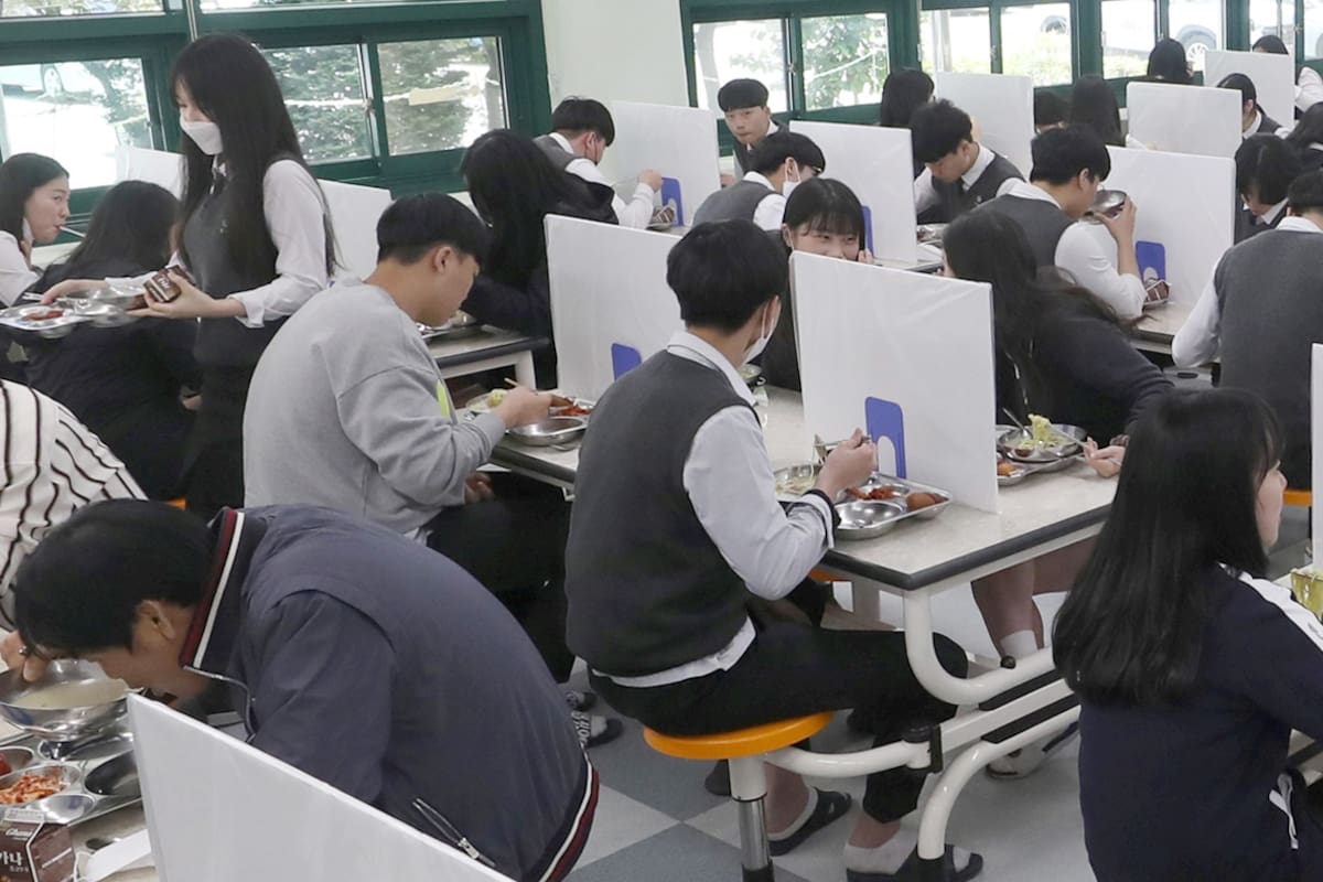 La vuelta a clase en Corea del Sur
