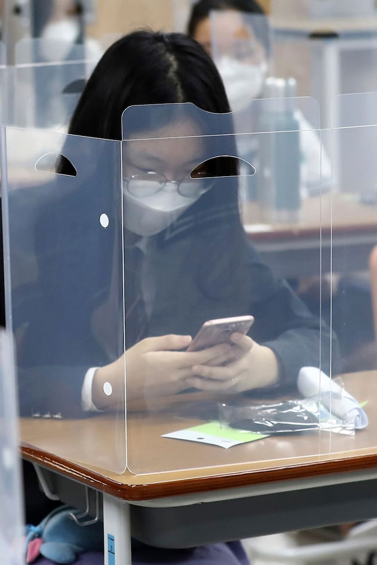 La vuelta a clase en Corea del Sur