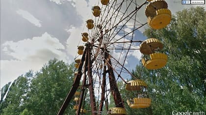 La vuelta al mundo del parque de diversiones de Prípiat
