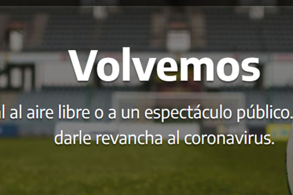 La vuelta del público a los estadios de fútbol se hace realidad