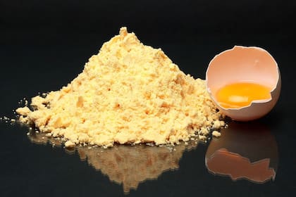 La yema del huevo en polvo, uno de los productos que viaja a la Unión Europea