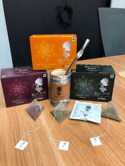 La yerba mate se presentó en blends