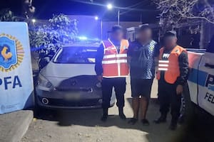 La YPF donde ocurrió el accidente se encuentra ubicada en la intersección de la calle Máximo Nougues y la Ruta Nacional 50