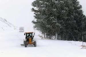 Un muerto, varios accidentes y rutas bajo nieve en medio del avance de la ola polar