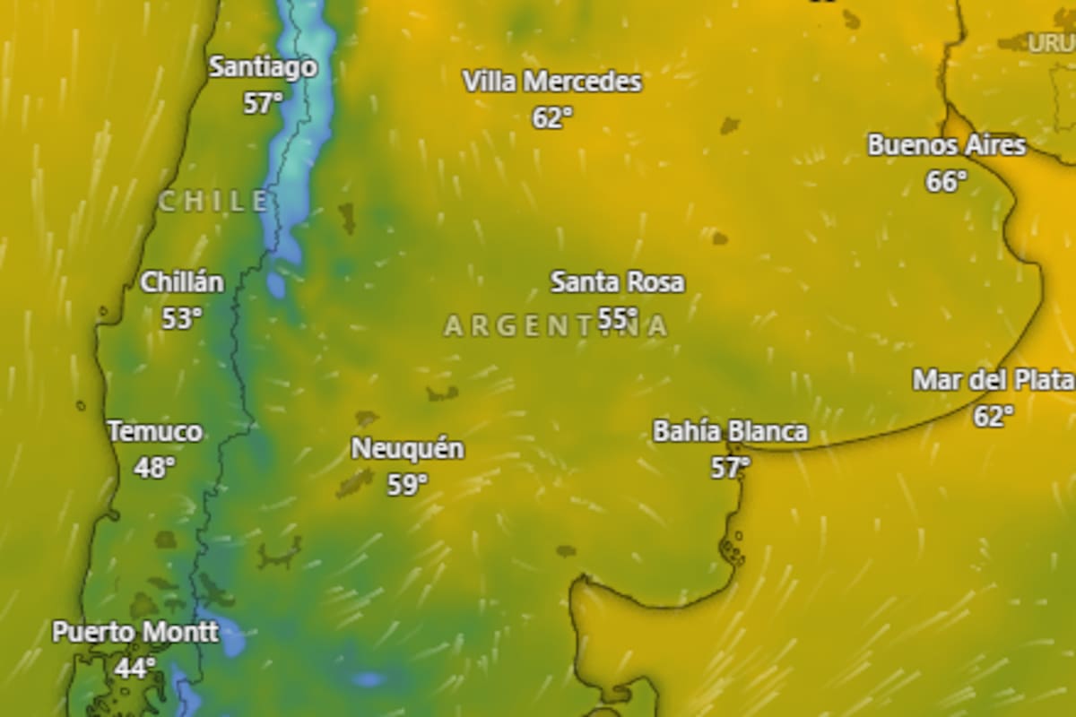 La zona central del país se verá afectada por diversos fenómenos meteorológicos