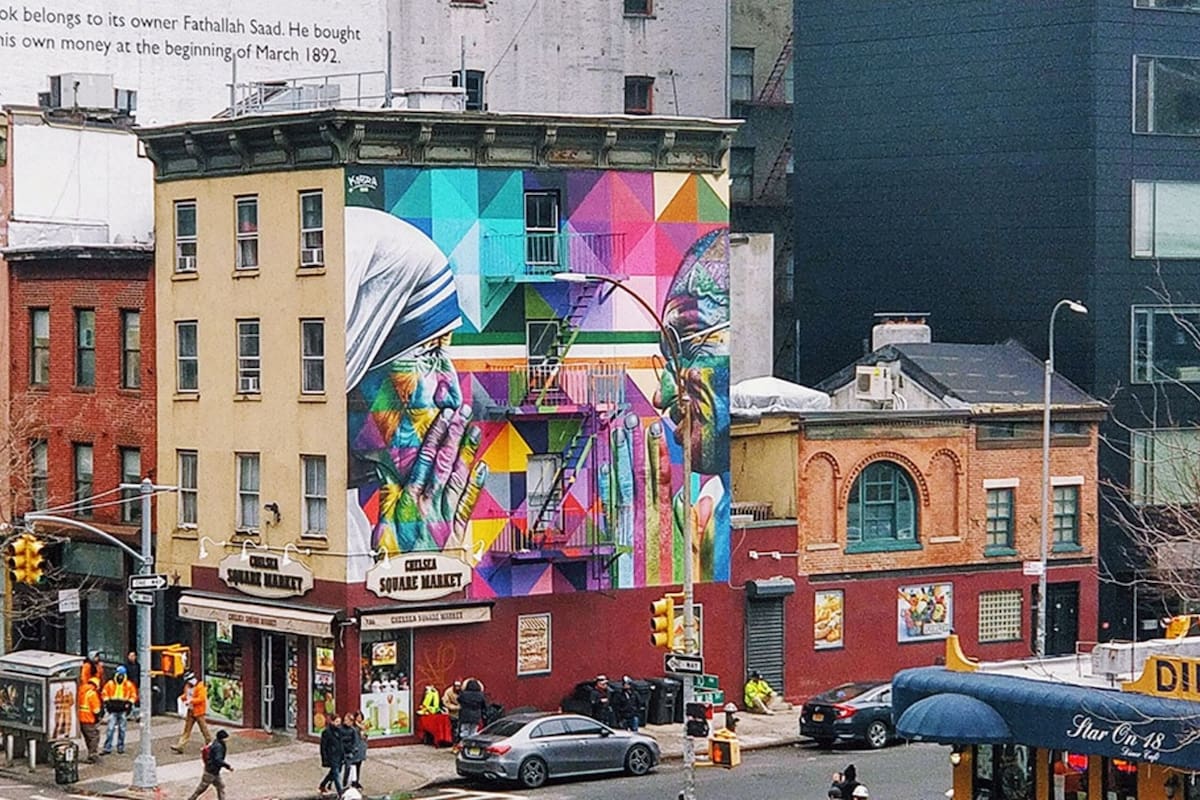 La zona de Chelsea es la favorita de los artistas por la gran cantidad de galerías y espacios de arte contemporáneo