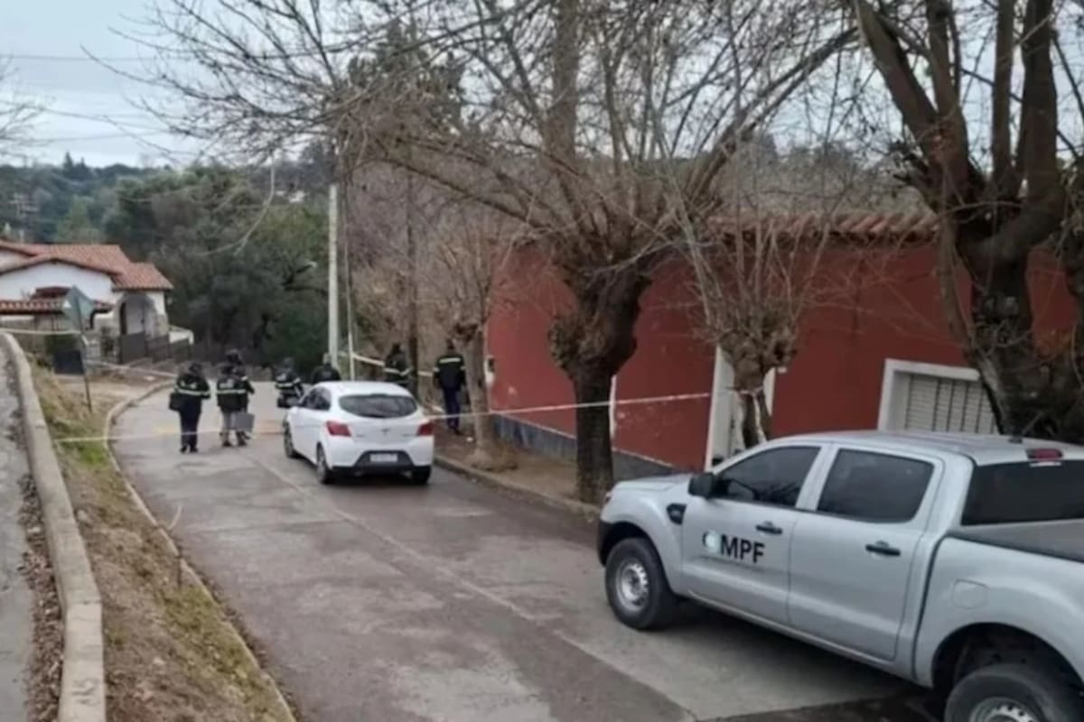 La zona de La Falda en donde fue hallado el cuerpo decapitado de una mujer