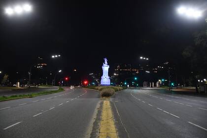 La zona de Libertador y Sarmiento sin tráfico