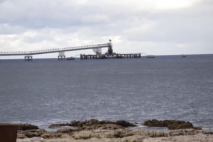 La zona de Punta Colorada, donde Río Negro apuesta a construir la planta de GNL