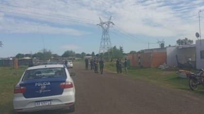 La zona del hallazgo de las piernas en San Nicolás