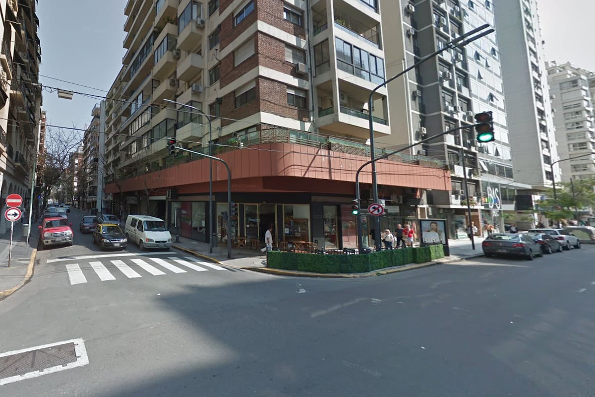 La zona donde está el edificio en el que se registró la amenaza