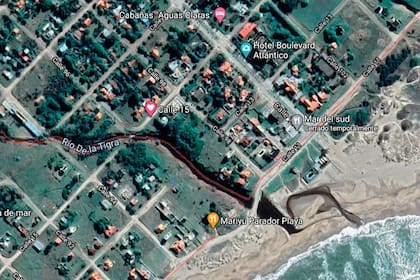 La zona donde estaría el cementerio judío de Mar del Sur