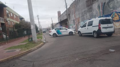 La zona donde fue el tiroteo