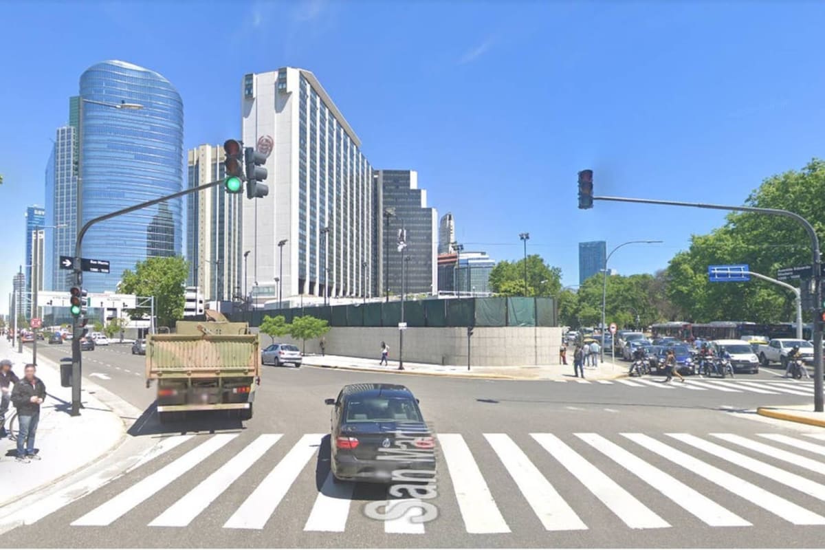 La zona donde mataron al ciudadano armenio