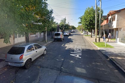 La zona donde ocurrió el violento asalto a la mujer en Ramos Mejía