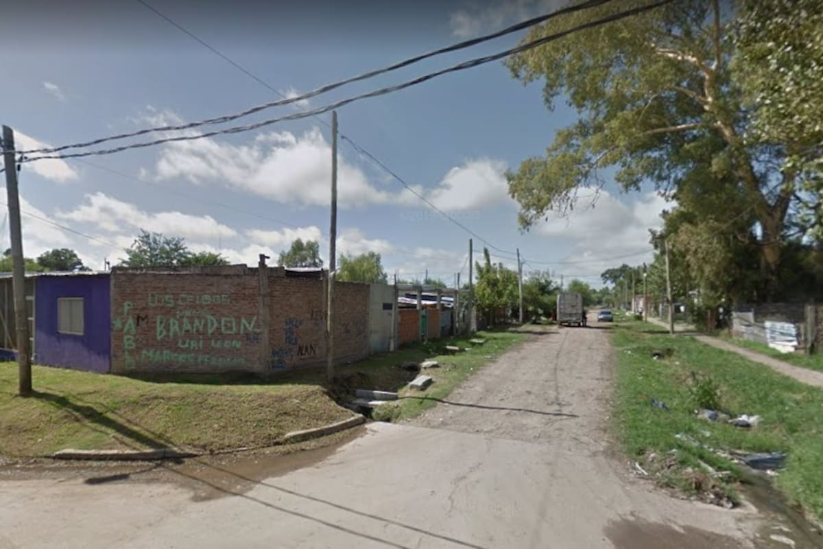 La zona donde se produjo el asesinato del joven de 19 años, en La Matanza