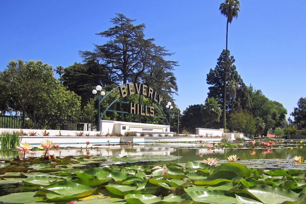 La zona exclusiva de Beverly Hill donde Lebron James tiene su casa