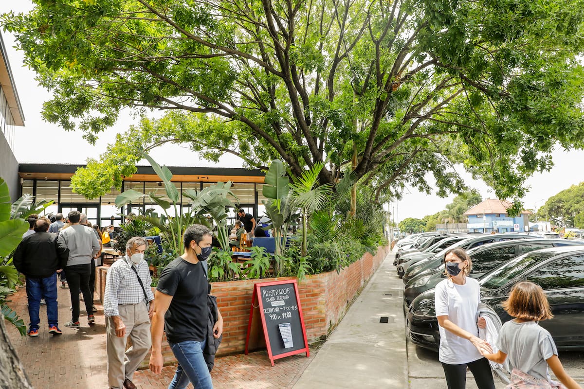 La zona se ha ido convirtiendo en un renovado polo gastronómico
