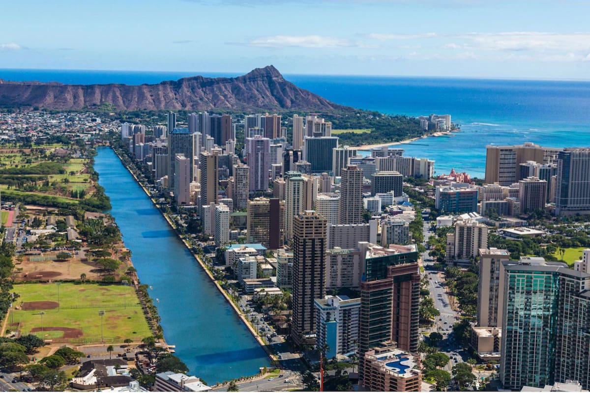 La zona urbana de Honolulú forma parte del listado