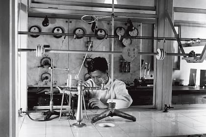 Laboratorio de Takeda en el año 1915.