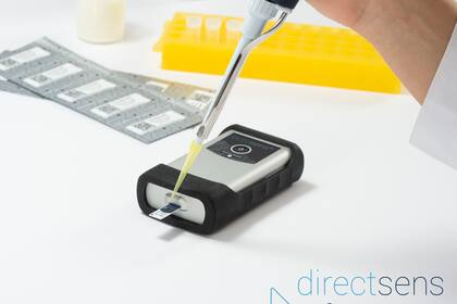 LactoSens®, Industry Gold Standard Biosensor Kit. Developed and manufactured by DirectSens in Vienna, AUSTRIA, © DirectSens GmbH 2024
