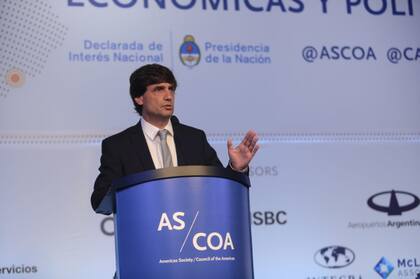 Lacunza disertó en el Council de las Américas