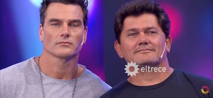 Lado a lado, Hernán Drago y su parecido en Bienvenidos a bordo