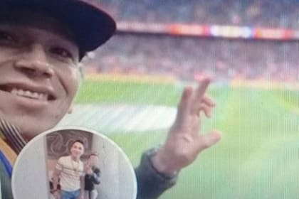 En la visita a un estadio de fútbol