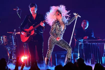 Lady Gaga, hace una semana, en los Grammy