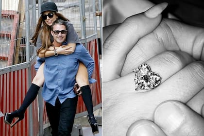 Lady Gaga mostró su anillo de diamantes que indica que pronto habrá casamiento