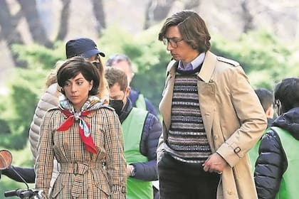 Lady Gaga y Adam Driver protagonizan la película