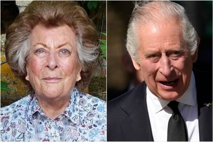 Lady Pamela Hicks, íntima amiga de Isabel II no estará en la coronación de Carlos III (Foto: Instagram @indiahicksstyle / AP Christophe Ena, Archivo)