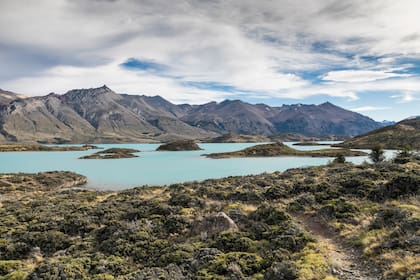 Lago Belgrano, uno de los siete del PN Perito Moreno