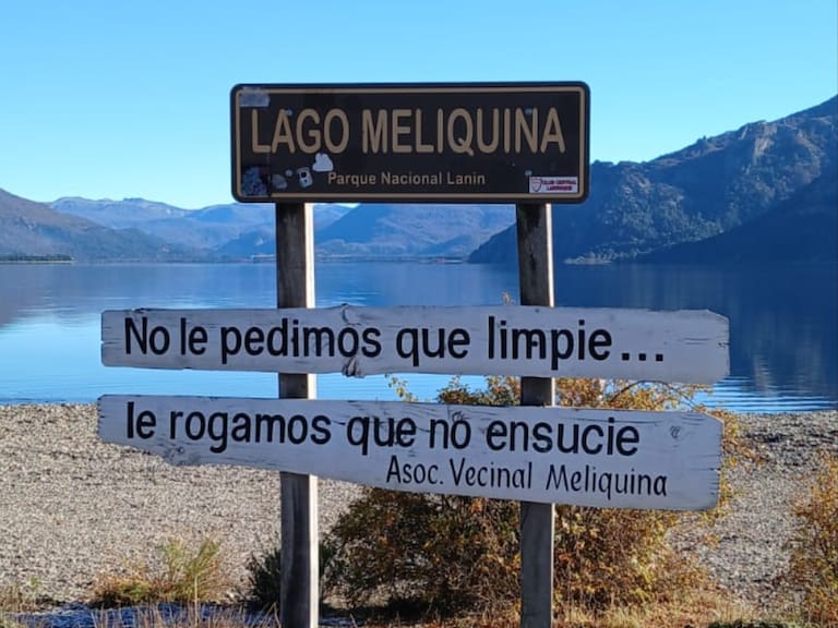 Lago Meliquina se encuentra a 40 kilómetros de San Martín de los Andes